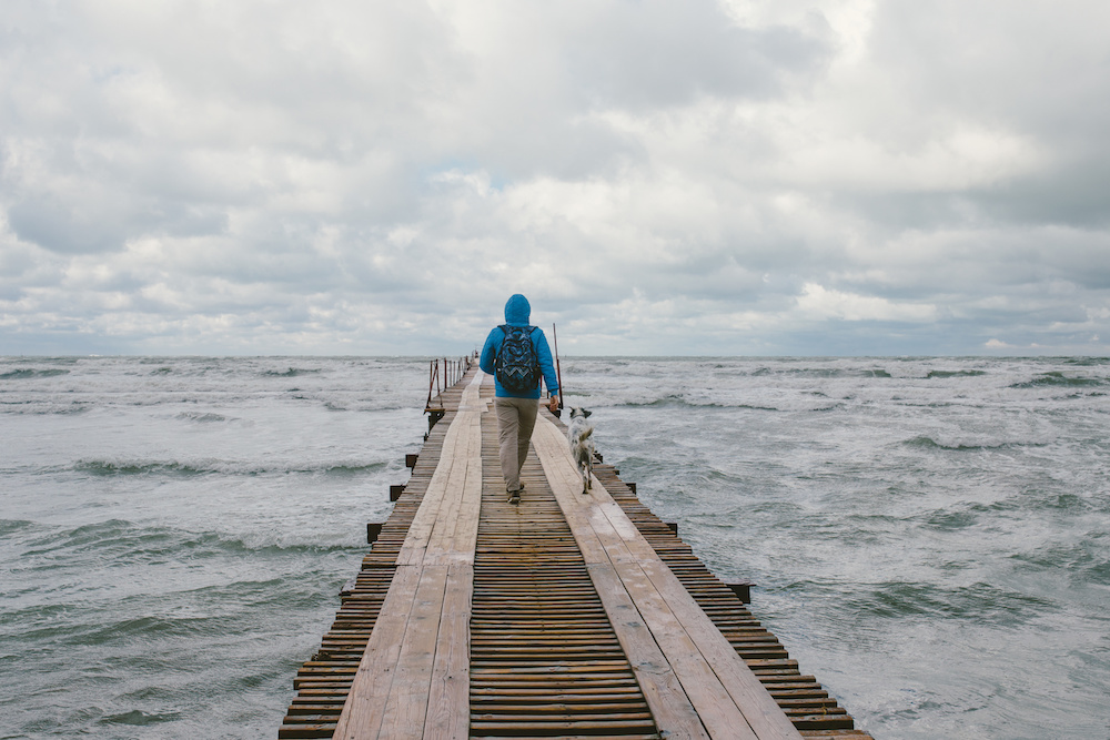 Reflecting on the message of pain: Walk into the storm, carefully.